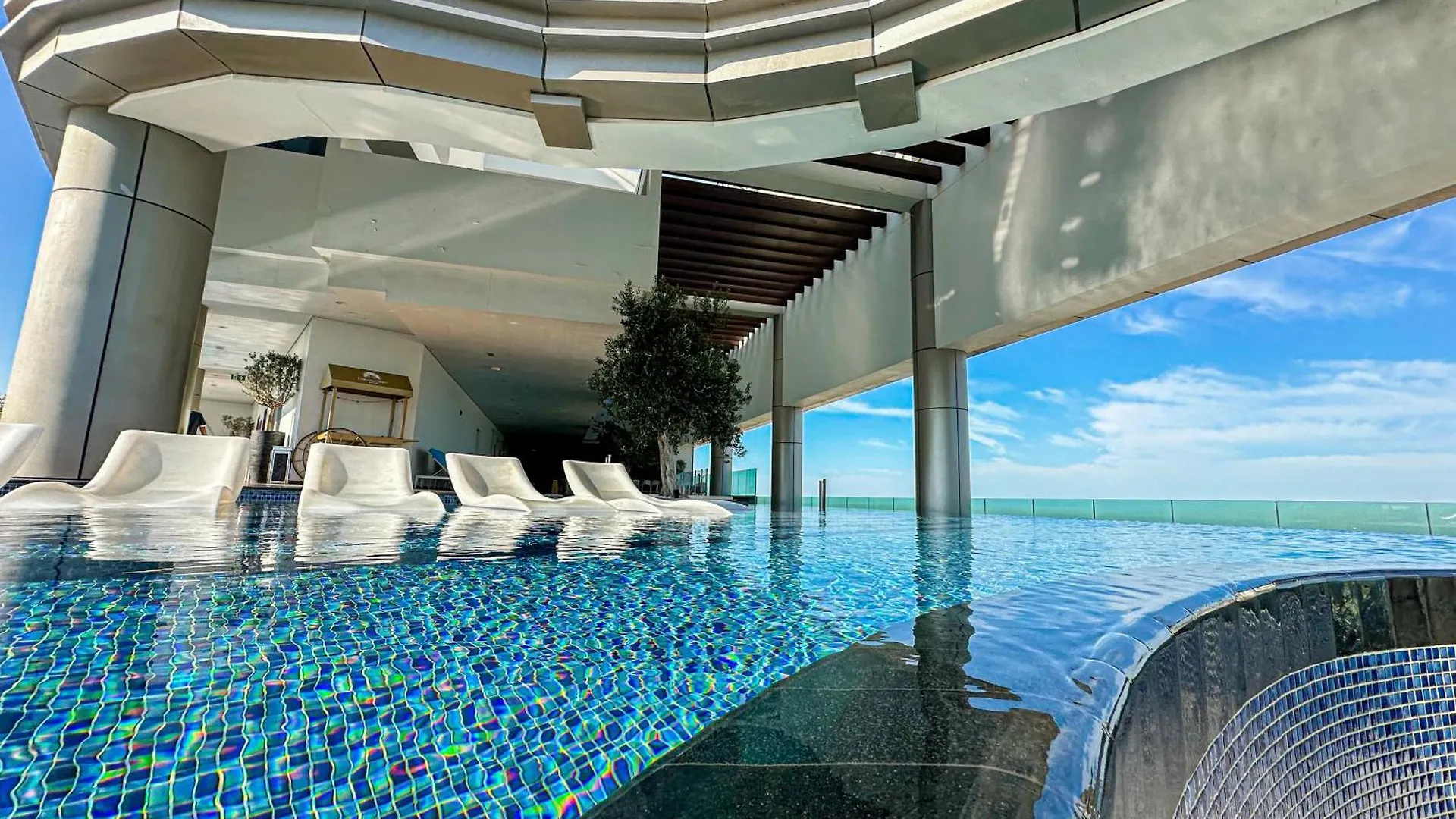 Apartment Full Burj Khalifa View Lux 2Bedroom With Rooftop Pool Central Location In Paramount Hotel Midtown Dubai