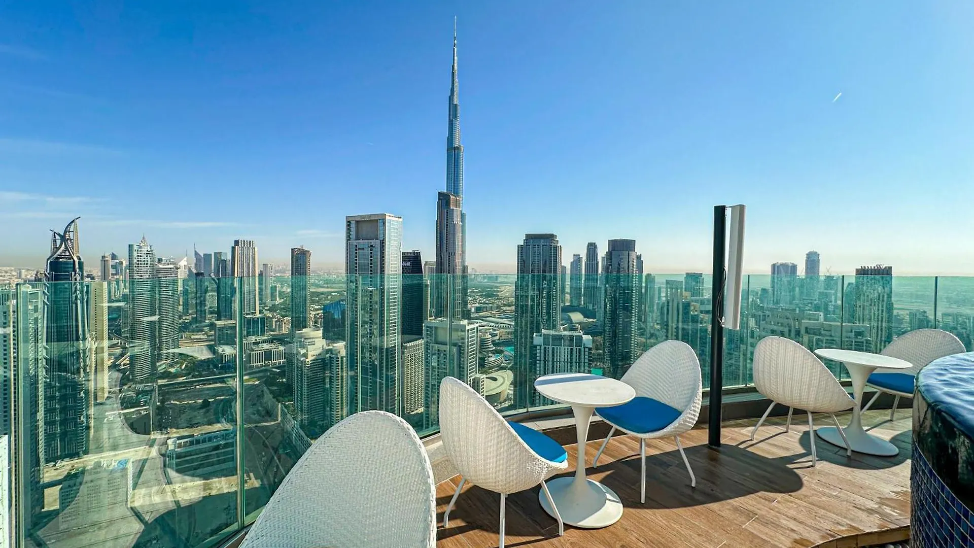 Full Burj Khalifa View Lux 2Bedroom With Rooftop Pool Central Location In Paramount Hotel Midtown Dubai 0*,  Vereinigte Arabische Emirate