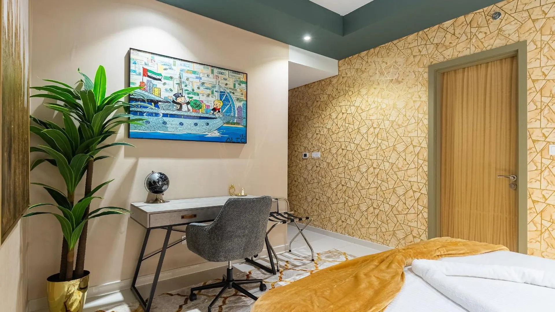 Full Burj Khalifa View Lux 2Bedroom With Rooftop Pool Central Location In Paramount Hotel Midtown Dubai