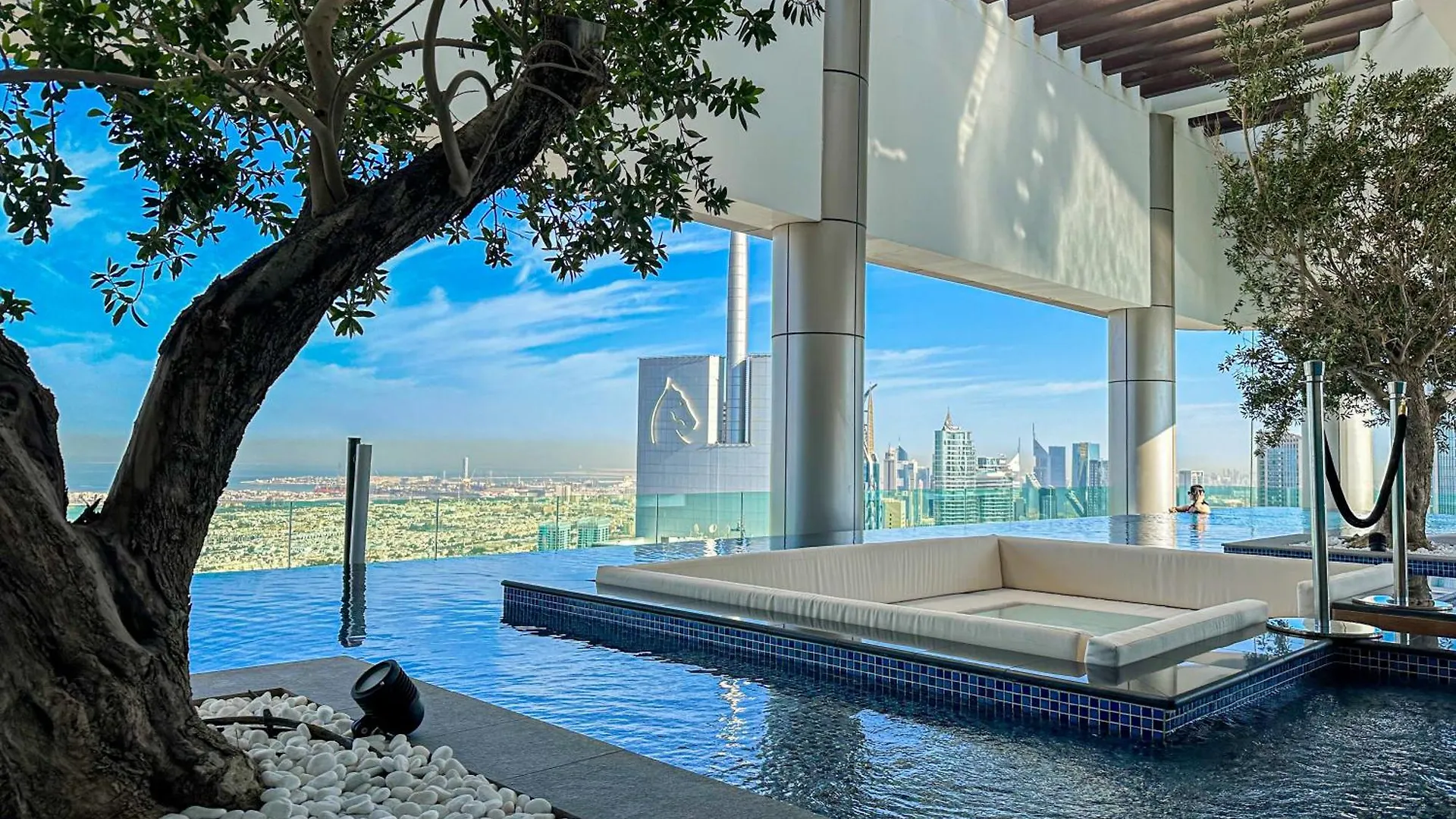 Full Burj Khalifa View Lux 2Bedroom With Rooftop Pool Central Location In Paramount Hotel Midtown Дубай Апартаменты